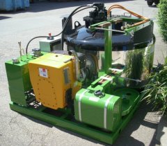 GTK 1,5 S special mixer for glueing material and mastic asphalt with double bottom